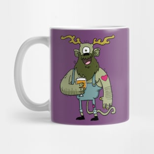 Saison Beer Monster Mug